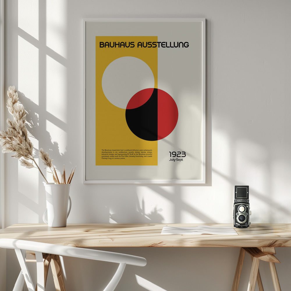 Bauhaus Ausstellung Poster
