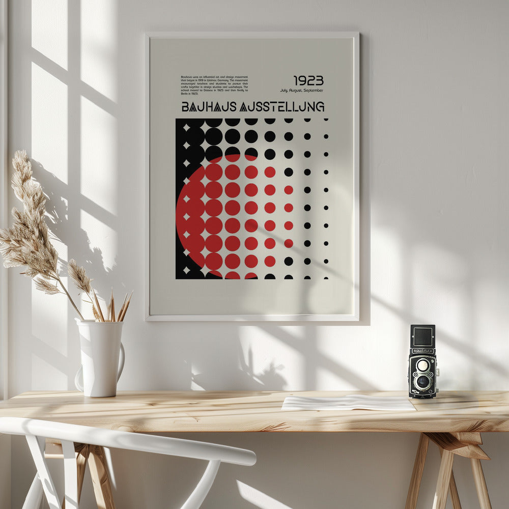 Bauhaus Ausstellung Poster