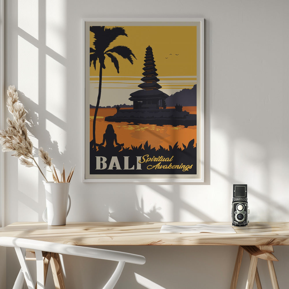 Bali Travel Print Poster