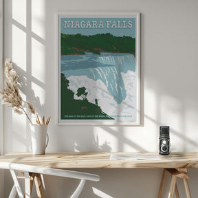 Niagara FallsTravel Print Poster