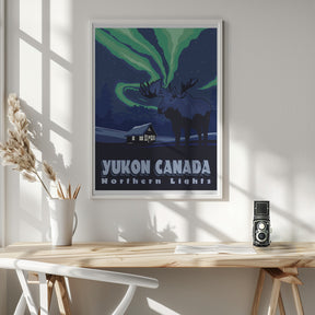 Yukon Canada Travel Print Poster