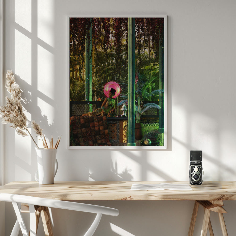 PRINCESS IN A FOREST Poster