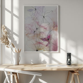 Whisper Petals I Poster