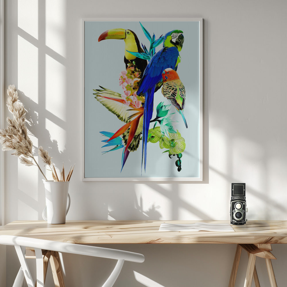 Birds of Paradise II Poster