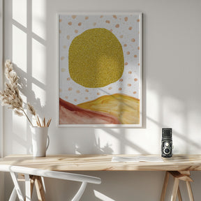 Glitter Sun Poster