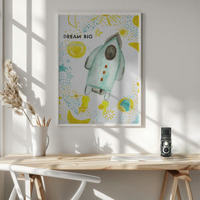 Space Boy Poster