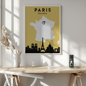 City Love Maps 64 Poster