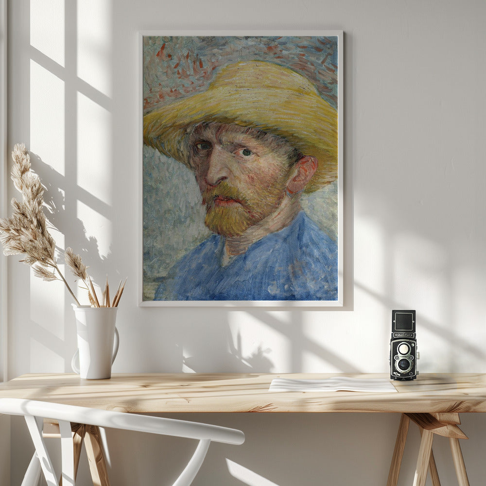 Vincent Van Gogh's Self Portrait (1887) Poster