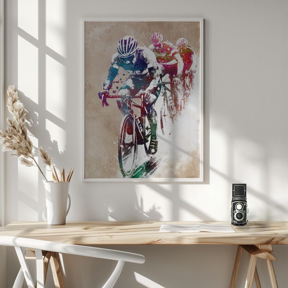 Sport Cycle racing Poster