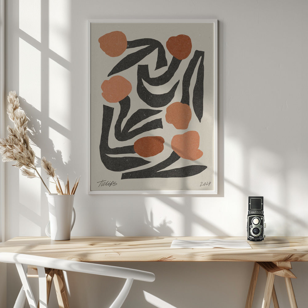 Modern Flower 03 Poster