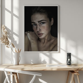 Freckles beauty Poster