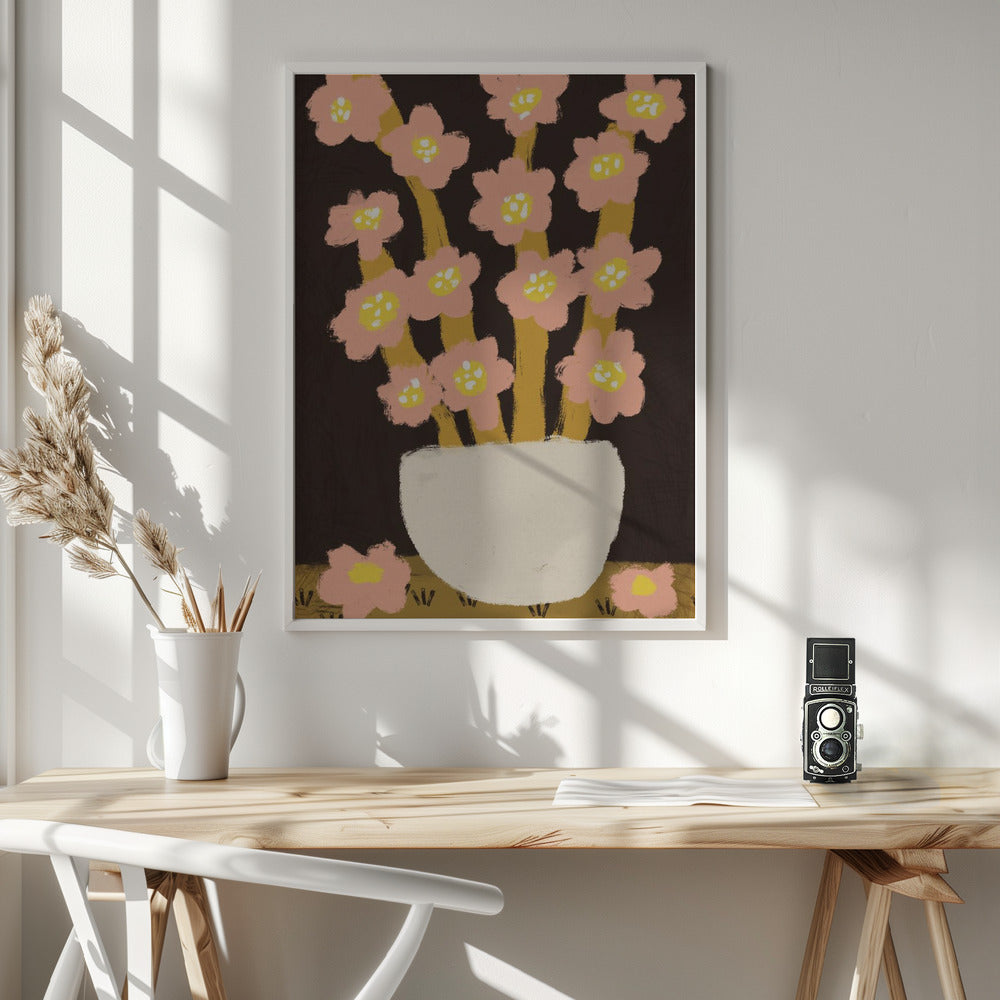 Pastel Flower Impression No 8 Poster