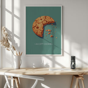 I Accept Cookies Poster