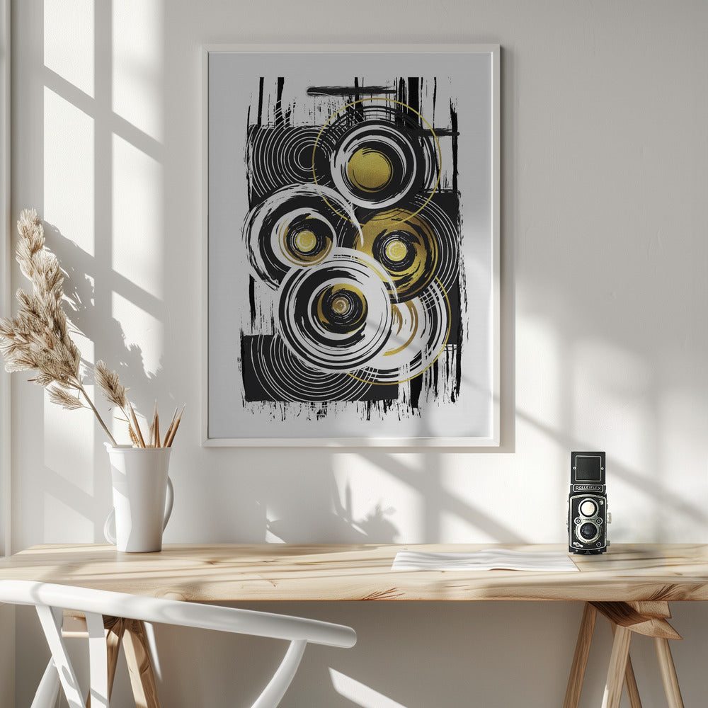ABSTRACT ART Heavy Load Poster