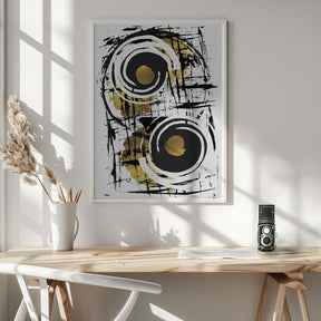 ABSTRACT ART Hypnotizing Poster