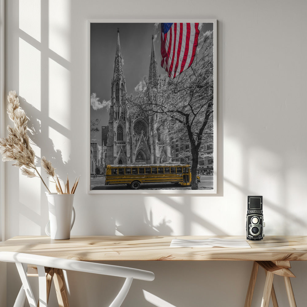 NEW YORK CITY St. Patrick&#039;s Cathedral Poster