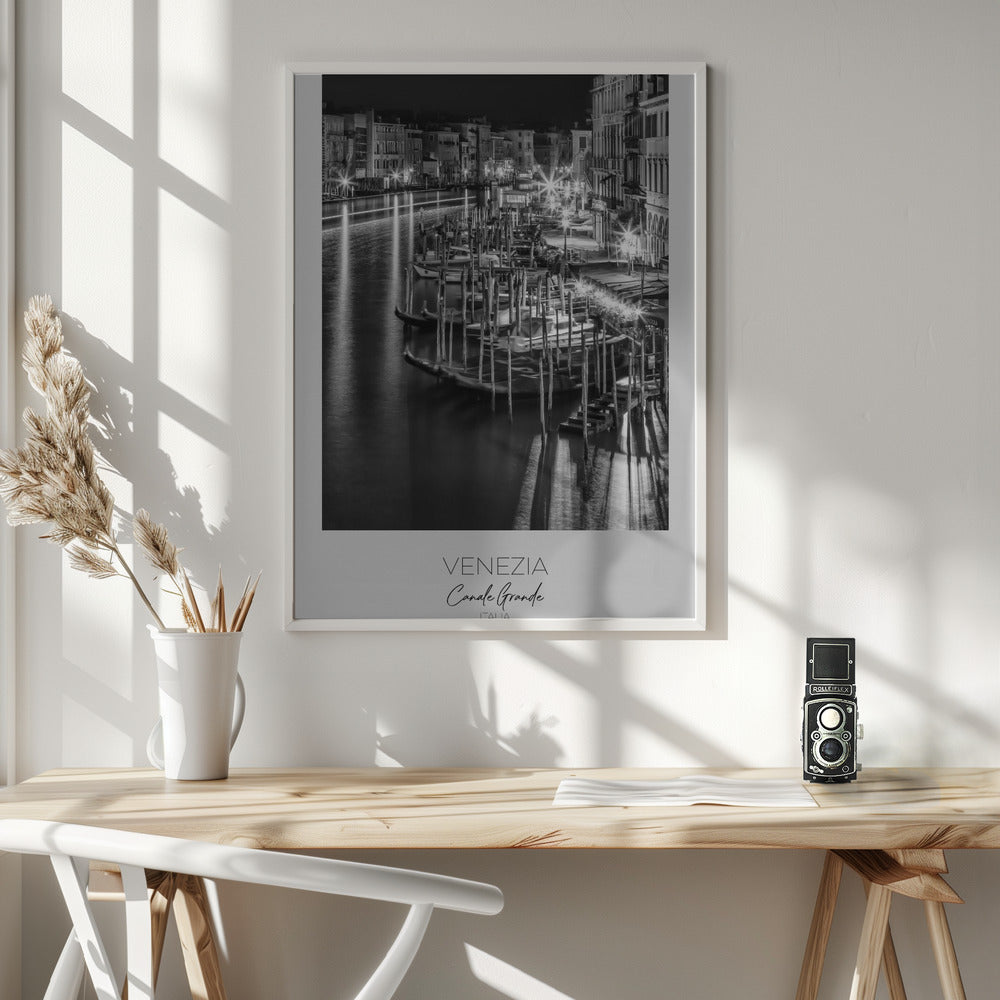 In focus: VENICE View from Rialto Bridge Poster