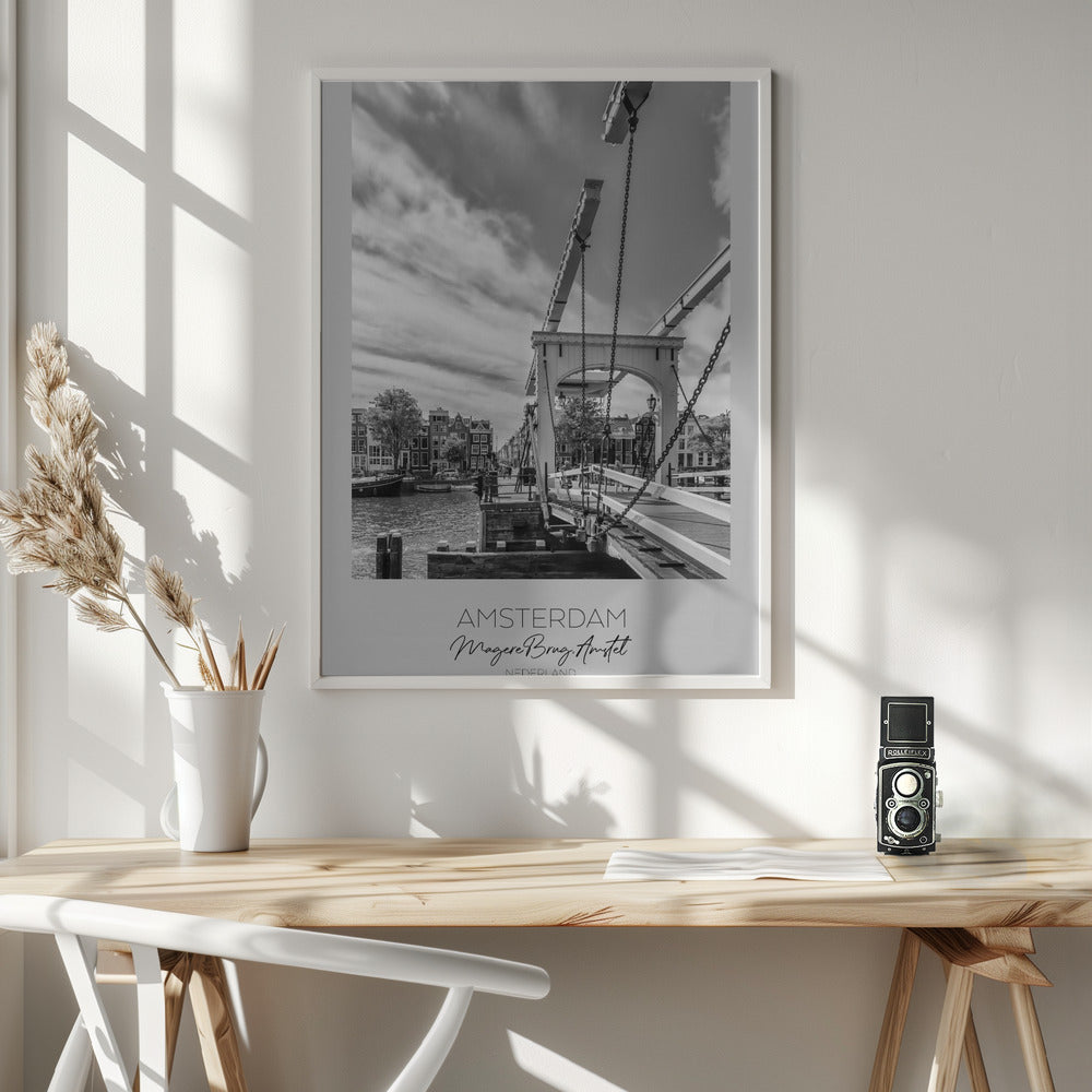 In focus: AMSTERDAM Magere Brug Poster