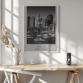 In focus: BOSTON Skyline North End &amp; Waterfront Poster