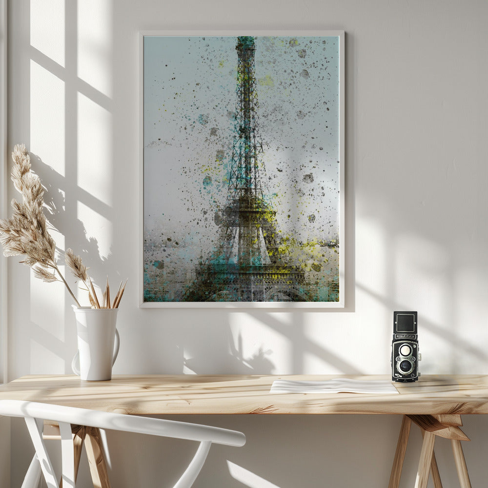 City Art PARIS Eiffel Tower II Poster