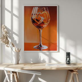 Aperol Spritz Orange Poster