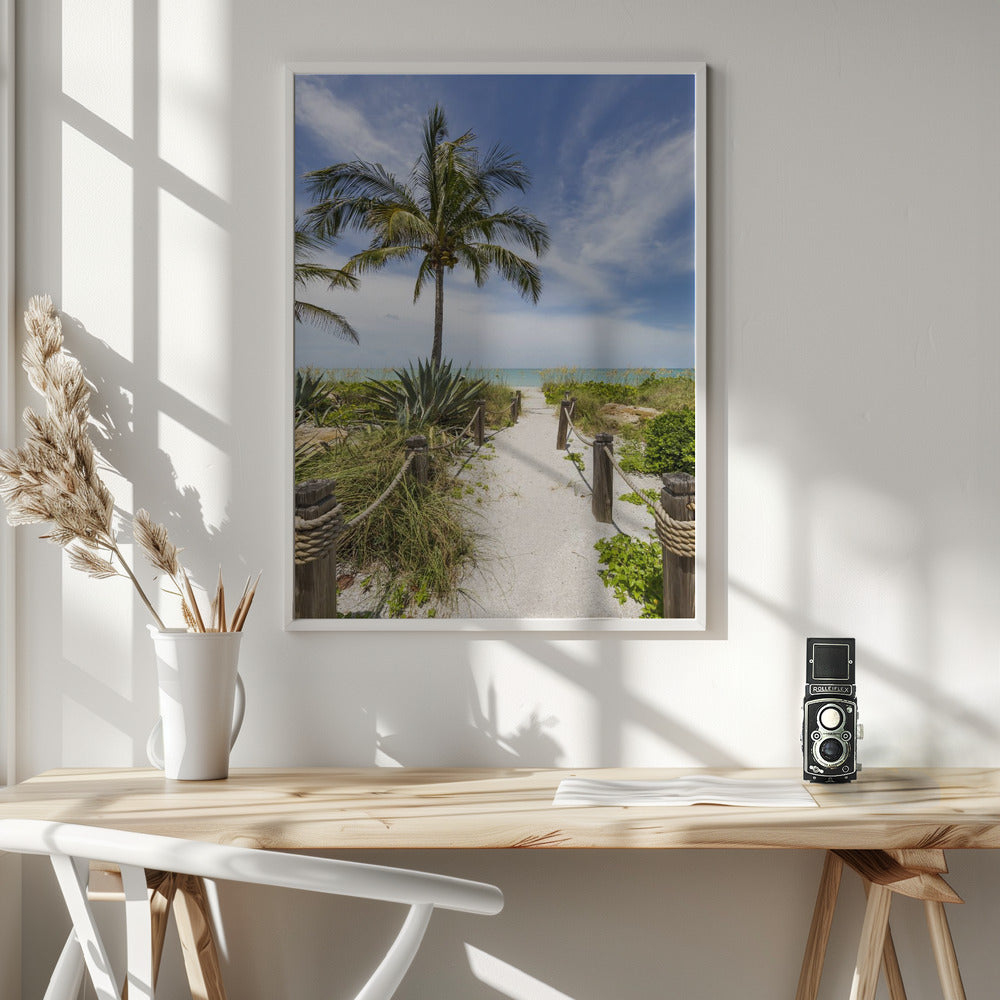 Path to the beach Poster