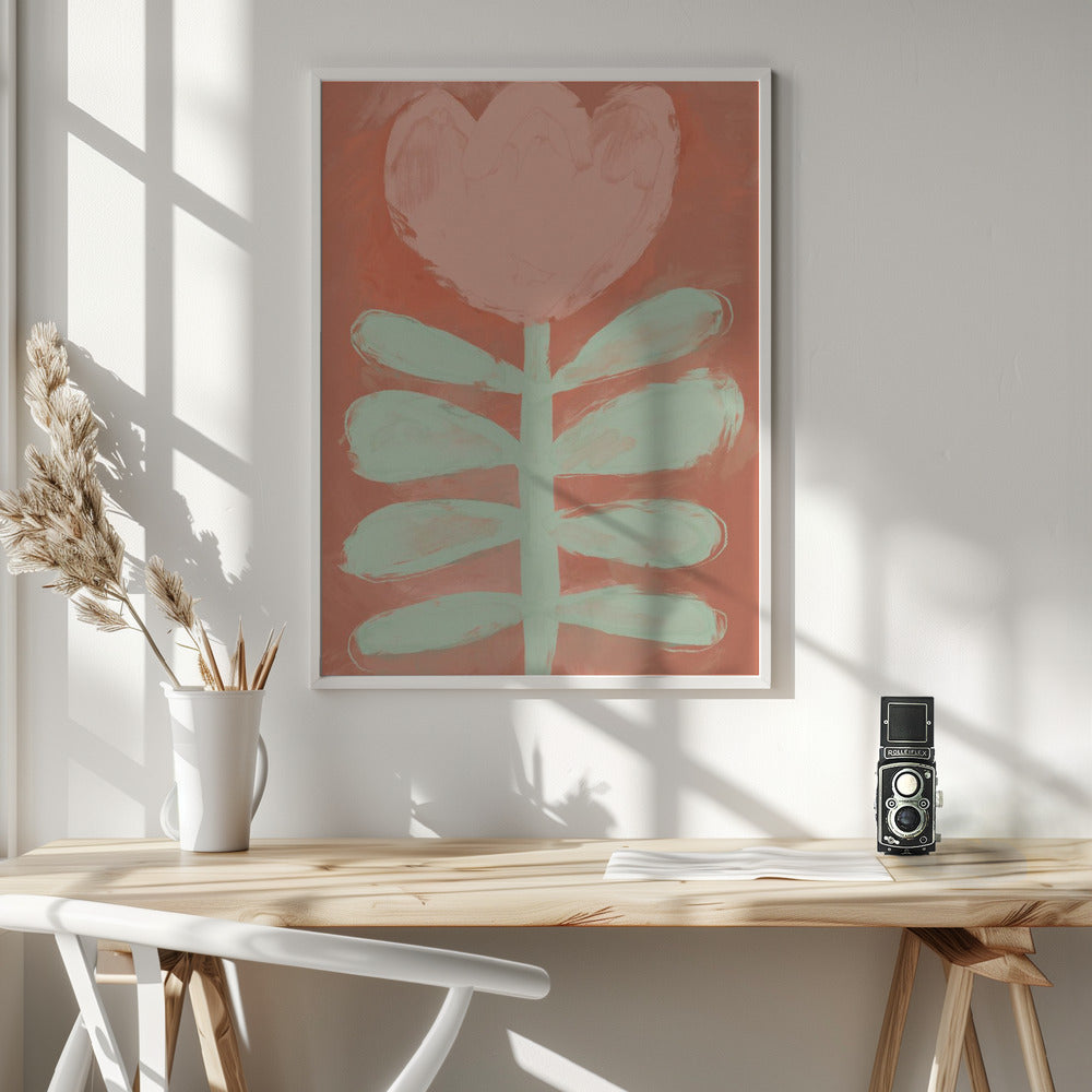 Pastel Flower Poster