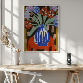 Floral still life no 2 Poster