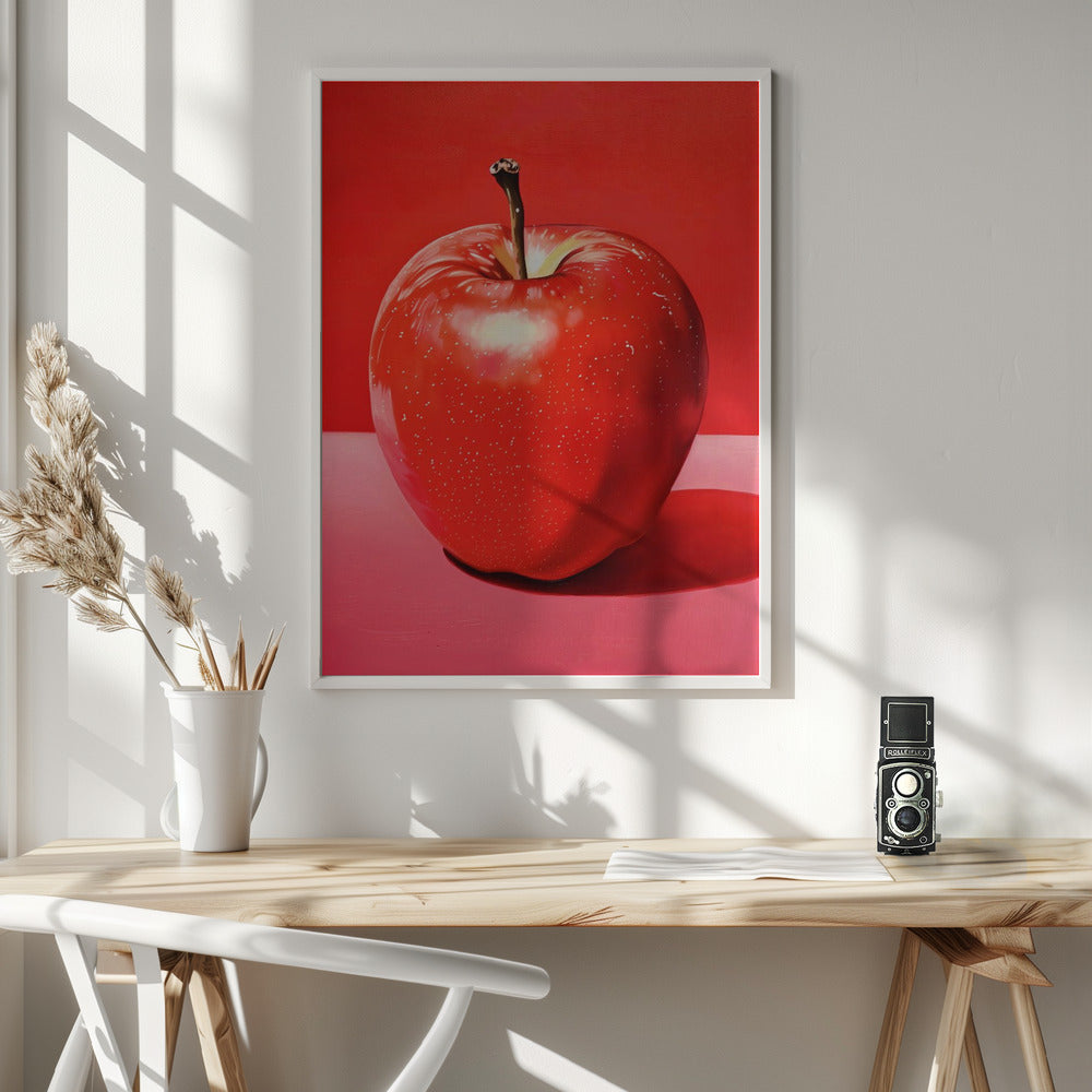 Red Apple Poster