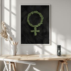 Feminism Black Poster