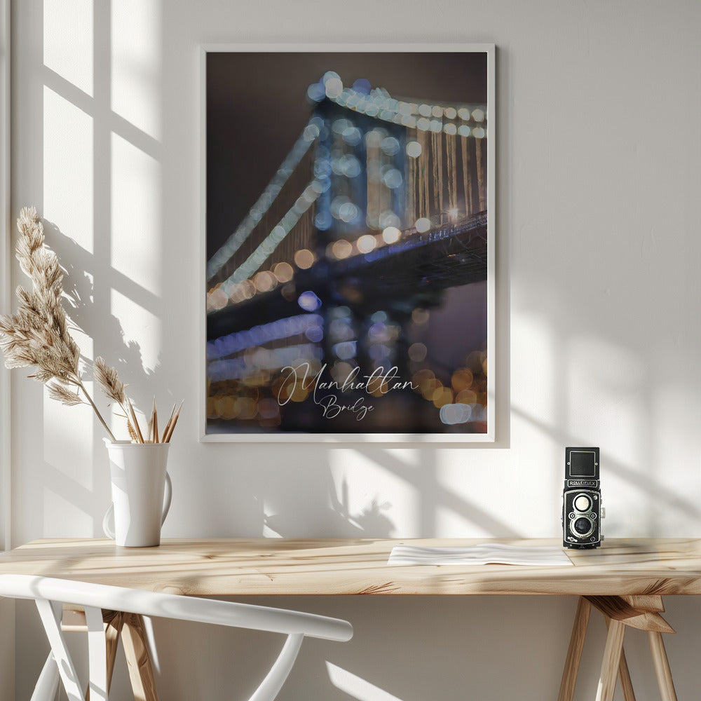 Manhattan Bridge Poster