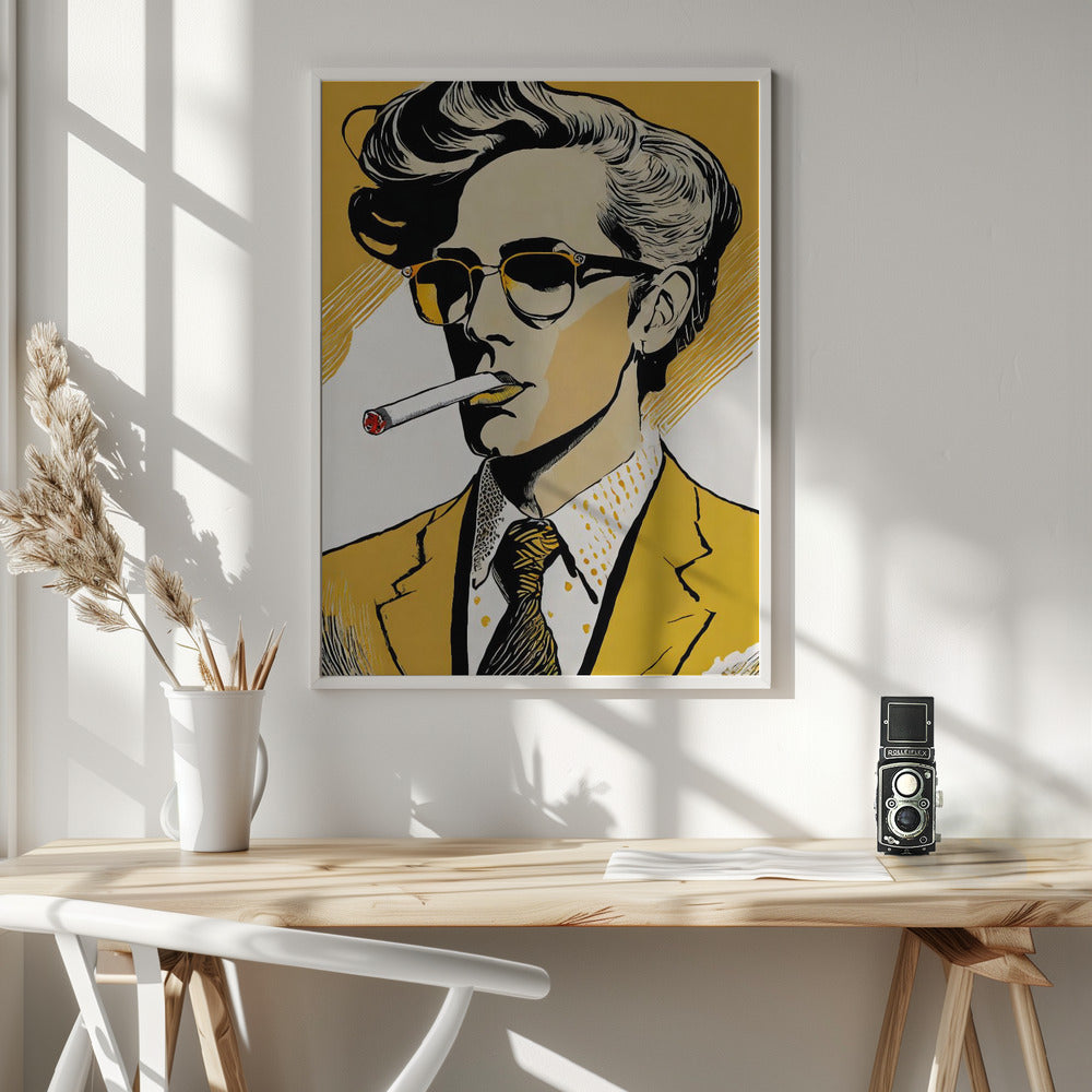 Cigarette Man Poster