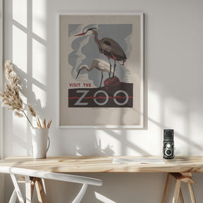 Visit the Zoo Poster