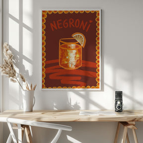 Cocktail Negroni Poster