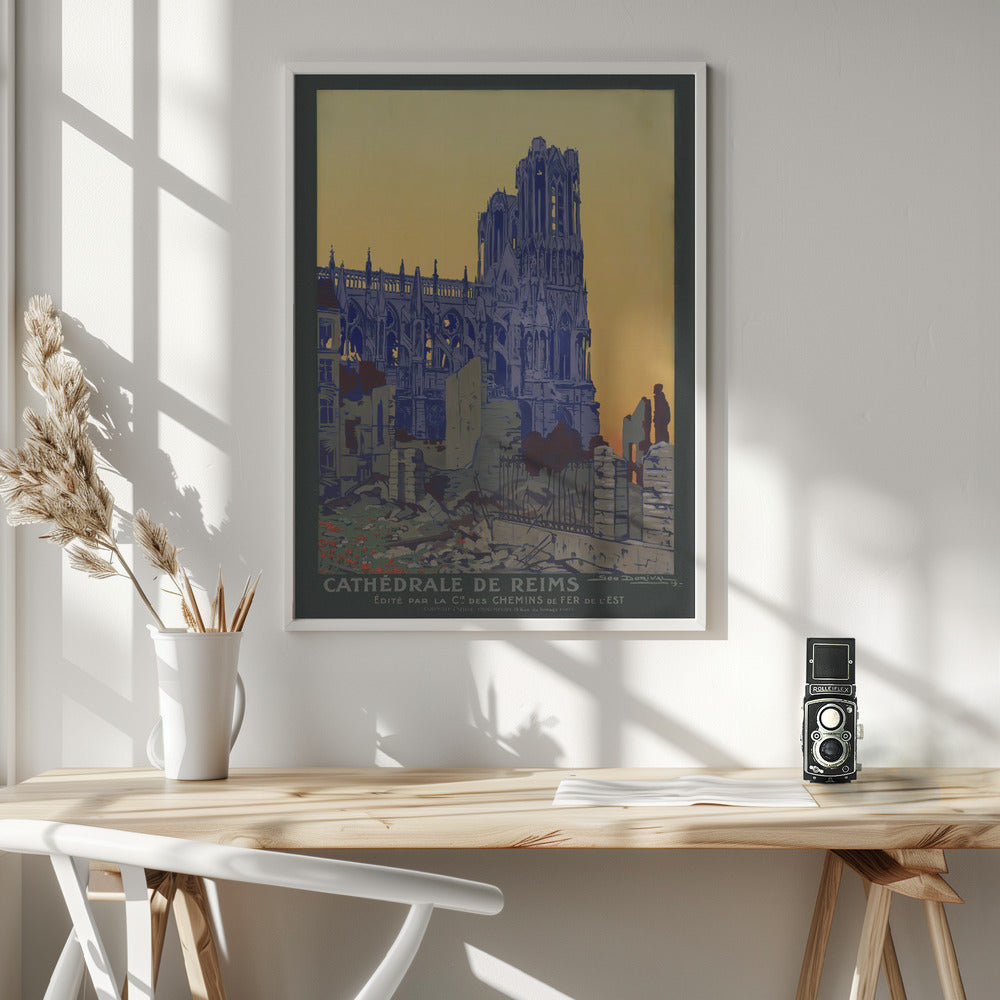 Cathédrale de Reims Poster