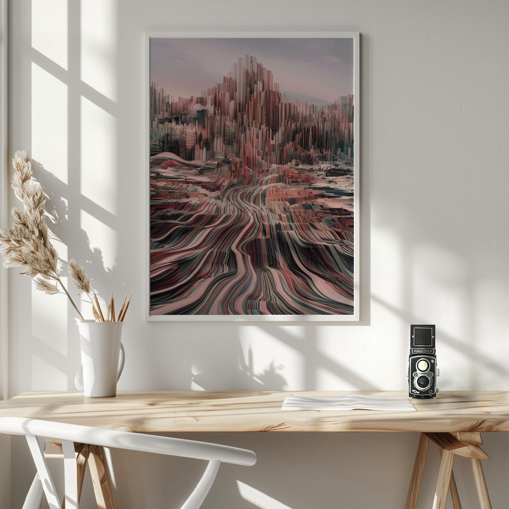 Abstract City Poster