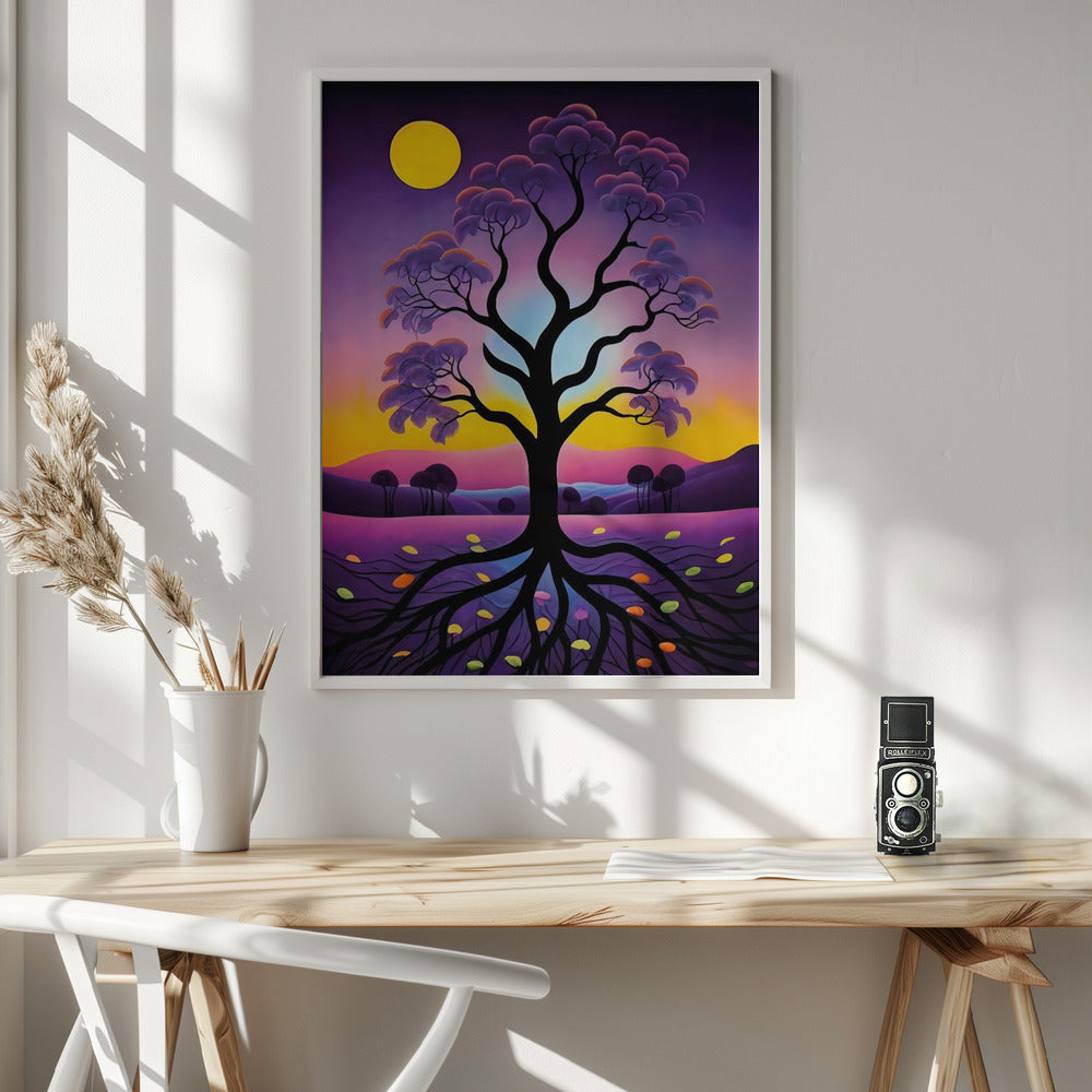 Fantasy Tree Poster