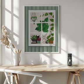 Plant window Poster