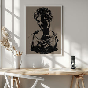 Bust of Ariadne Poster