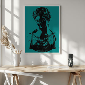 Bust of Ariadne Poster