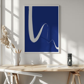 White wave no 1 Poster