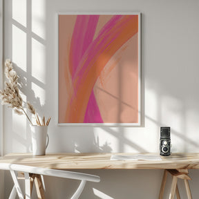 Color strokes no 15 Poster