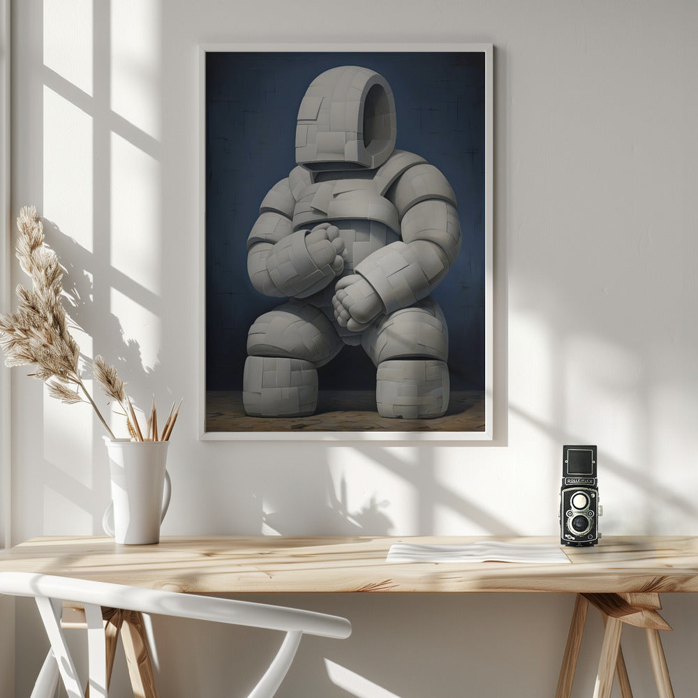 Abstract Sumo Poster