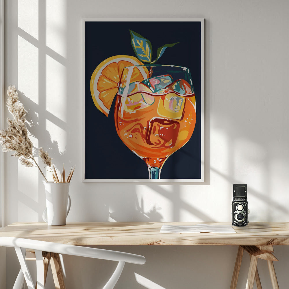 Hawaiian Cocktail Poster