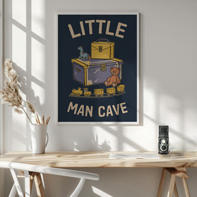 Little Man Cave Poster