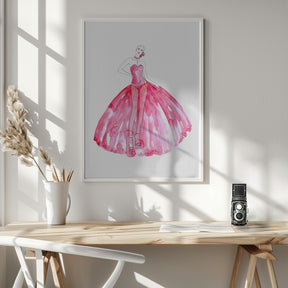 Beren fashion illustration Poster