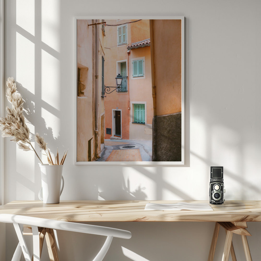 Coral Cote d Azur | Menton | South of France Poster