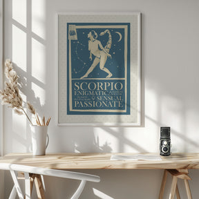 Scorpio Print Poster