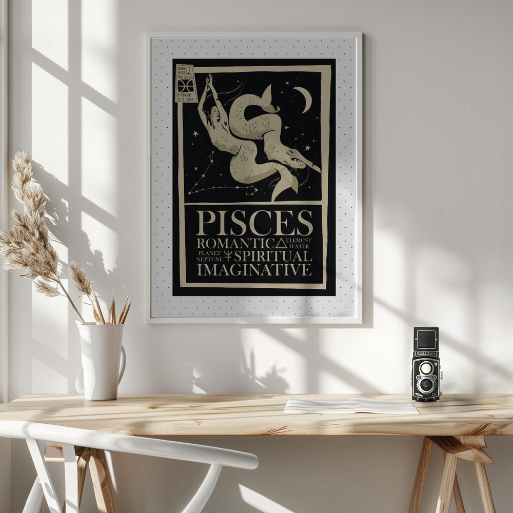 Pisces Print Poster