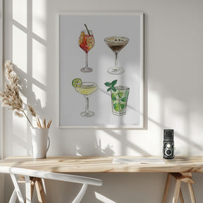 Cocktails Poster